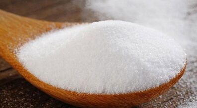 Soda for the treatment of nail fungus