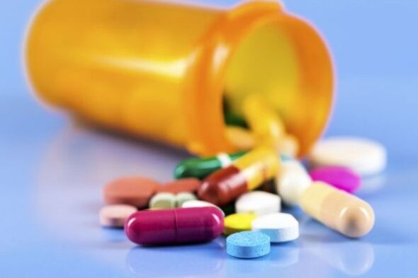 Tablets for treating toenail fungus